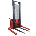 1Ton 1.2Ton 1.5Ton 1.5 ton 3m Straddle leg Electric Stacker with Platform and Protective Arm